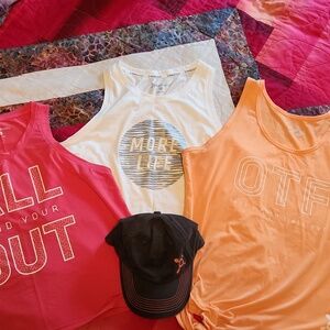 Orange Theory Tank Tops / Hat